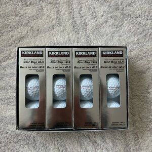 Kirkland Signature Golf Balls V2.0 - Red and White